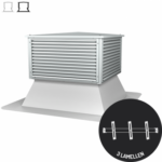 Dachhaube RW3000-W11 900x900 mm